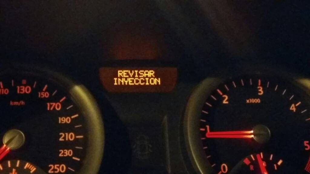 Revisar inyección — pérdida de potencia
